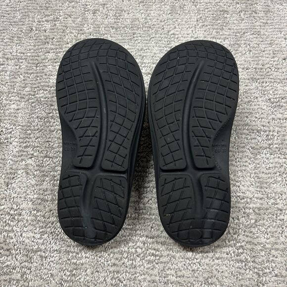 Oofos Ooahh Luxe Slide Sandals Womens 6 Midnight Spectre Classic EU 37 Recovery - Picture 8 of 9